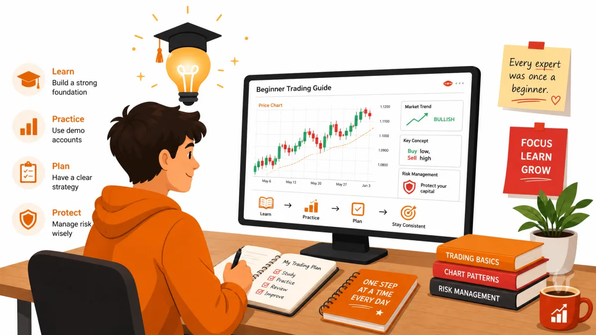 Etincelle Bitvix — guide de trading pour débutants