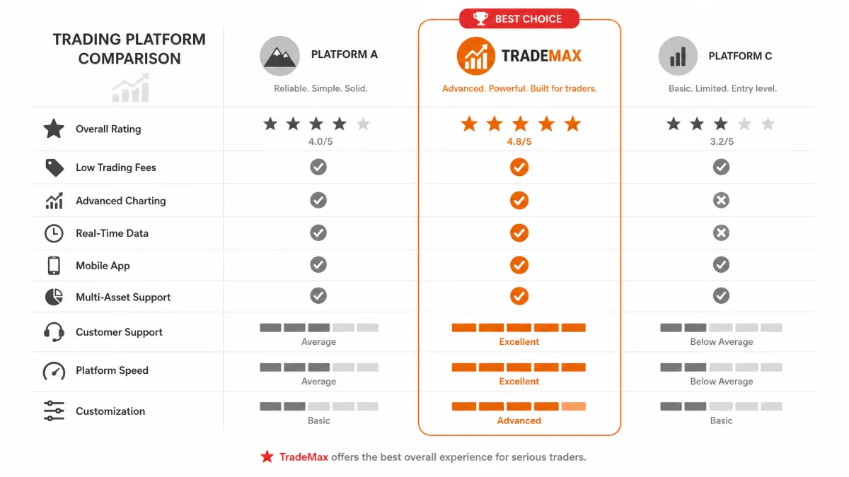 Etincelle Bitvix — comparaison des plateformes