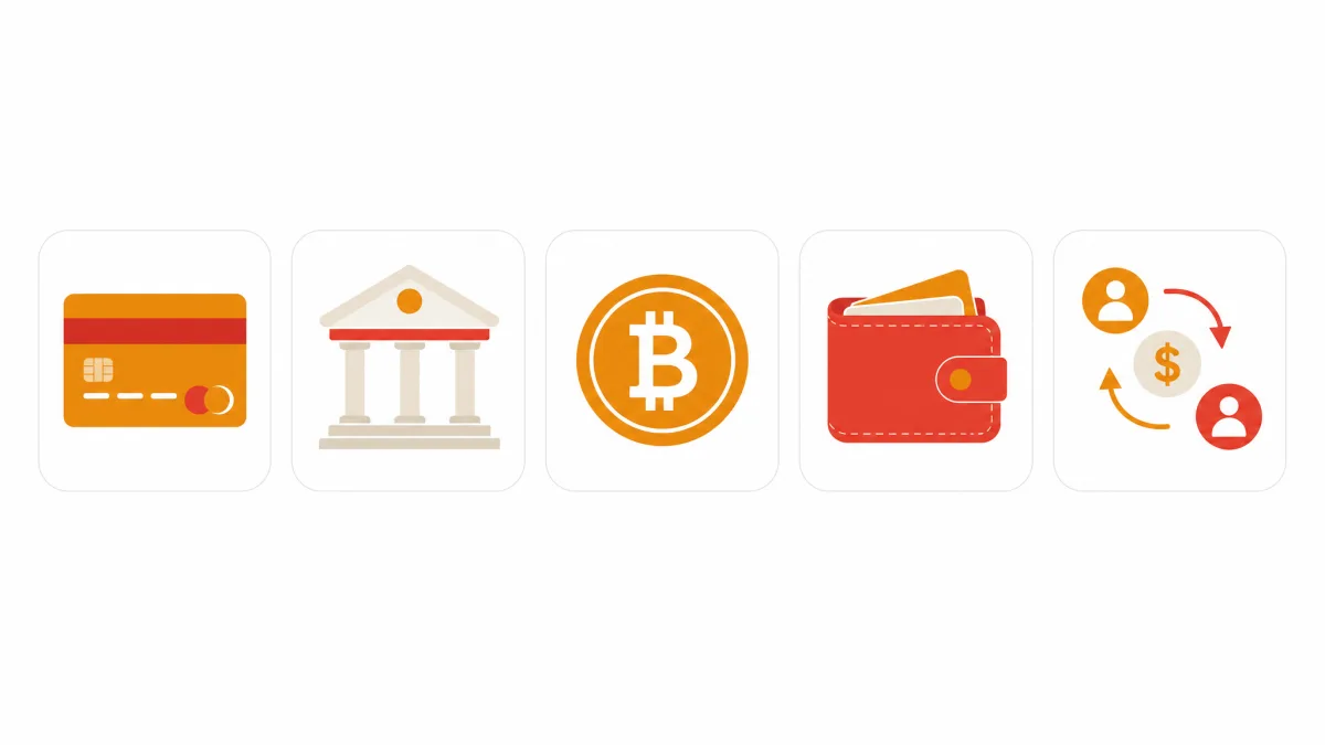 Etincelle Bitvix — méthodes de dépôt et de paiement